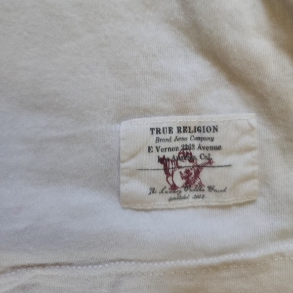 True Religion V-Neck Tee - Picture 3 of 4